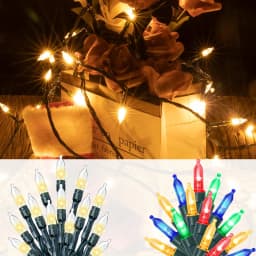 21M USB/Box LED String Lights Green Wire Christmas Tree Street Fairy Light Garland For Outdoor Home Party New Year Wedding Decor