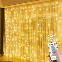 LED Curtain Garland Fairy Lights Festoon with Remote New Year Garland Christmas Decoration Party Wedding Decoration.