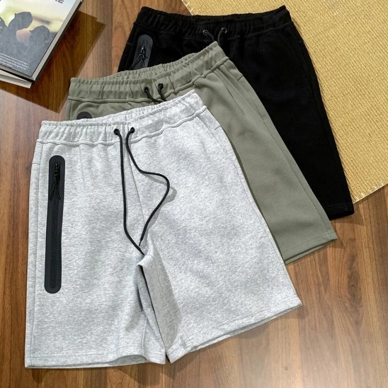 American Style Men's Sport Shorts Summer Thin Cotton Casual Loose Fit Running Training Sweat Absorbent Five Minutes Pants
