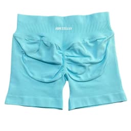HISTELLO Impact Shorts Low Waist Seamless Scrunch Stretch Tights Women Sports Elastic Fitness Running Gym Yoga Workout Leggings