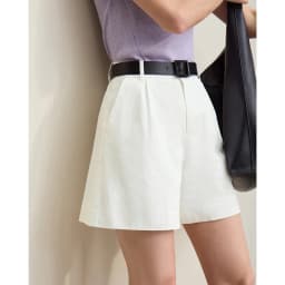 Amii Women's Shorts 2026 Autumn New Versatile Commuter Cotton Shorts Jacquard Casual Basic Women's Loose Wide-leg Pants 12641111