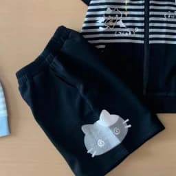 Japanese Shorts for Women Embroidery Cartoon Elastic Waist Wide Leg Pants Summer Casual Pantalones Cortos De Mujer 2025 Bottoms