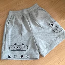 Japanese Kawaii Shorts Women Sweet Cat Embroidery Short Pants Preppy Style Cute Anime Soft Girl Casual Wide Leg Shorts New