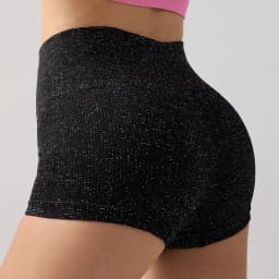 High Waisted Yoga Shorts Women Silver Wire Slim Shorts Gym Exercising Sexy Hip Liftting Leggings Fashion Three Point Yoga Pants