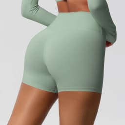 Women Sports Shorts Yoga Shorts Naked Feeling High Waist Yoga Shorts Push Up Fitness Leggings Tummy Control Yoga Slim Shorts