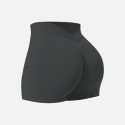 Women Summer V- Waisted Yoga Shorts Fashionable and Sexy Running Fitness Pants Gym High Elastic Hip Liftting Sports Shorts