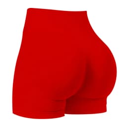 Summer High Waisted Yoga Shorts Fashionable and Sexy Running Fitness Pants Solid Color Yoga Leggings