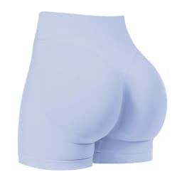 Summer High Waisted Yoga Shorts Fashionable and Sexy Running Fitness Pants Solid Color Yoga Leggings
