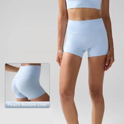 Solid Color Women Fitness Sport Yoga Short Running Cycling Women's Leggings Quick Dry Breathable High-Waisted Yoga Shorts