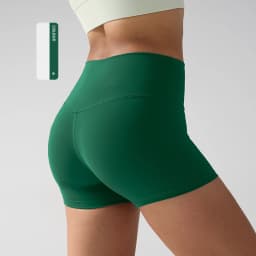 Solid Color Women Fitness Sport Yoga Short Running Cycling Women's Leggings Quick Dry Breathable High-Waisted Yoga Shorts