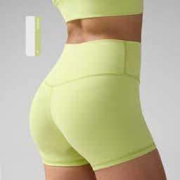 Solid Color Women Fitness Sport Yoga Short Running Cycling Women's Leggings Quick Dry Breathable High-Waisted Yoga Shorts