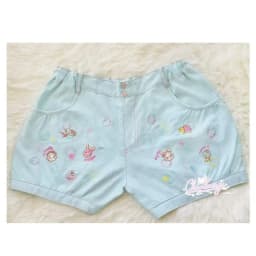 Japanese Preppy Style Kawaii Cartoon Embroidery Shorts Y2k Aesthetic Summer All Match Short Pant Harajuku High Street Shorts