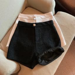 OCEANLOVE Autumn Winter Women Shorts Solid High Waist Korean Fashion Pantalones Cortos Wide Leg Vintage Ropa De Mujer