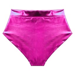 Womens Metallic Booty Shorts Shiny Panties Bikini Briefs Hot Pants Music Festival Rave Pole Dance Bottoms Party Costume Clubwear