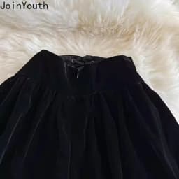 High Waist Black Women Shorts 2025 New Bottoms Bandage Fashion Sweet Black Booty Shorts Cute Velvet Pantalones Cortos De Mujer