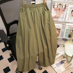 Retro Black Leisure Comfortable Shorts Women Summer New Green Elastic High Waist Loose Wide Leg Ankle-length Pants Oversized New