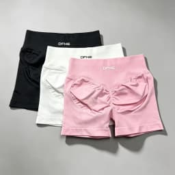 DFHE Camisole Fitness Shorts, High Waisted and Hip Lifting Yoga Shaping Shorts, Breathable Sports Running Fitness Shorts