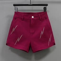 Black Denim Shorts For women's 2026 Spring/summer New Female Elastic high waisted Slim A-line Hot pants Casual Shorts