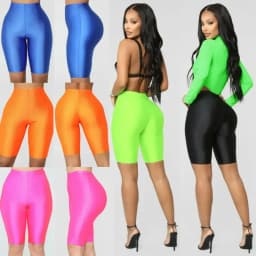 Women Naked Feeling Workout Push Up Leggings High Waist Sports Biker Shorts Tummy Control Yoga Running Fitness Gym Slim Pants