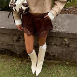 Sexy Lace Shorts Women's Clothing Fashion Solid Holiday High Street Beach Party Pants For Female Summer Casual Clothes New 2026