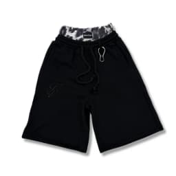 Y2K Aesthetics Harajuku Hip Hop Rock Double Trousers High Waist Cropped Trousers Leisure Contrast Stitching Women Sports Shorts