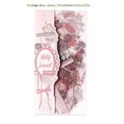 Sticker for Scrapbooking Adhesive Plant Theme 87HC