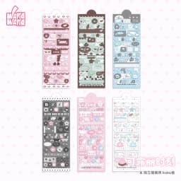 WAKAWAKA Cute Deco Stickers for Scrapbooking Keluli Moment Pink Wing Star Decorative Stickers Diy Phone Luggage Laptop