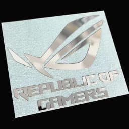 Eye of the Lost ROG esports Belief Metal stickers on player Kingdom God of War laptop case decoration stickers
