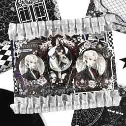 Kawaii painting Accessories Stickers Pack Tie Bag Material Package Comic Exhibition Accessories DIY Decorations Background