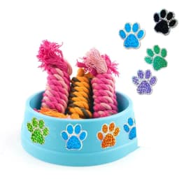50-500pcs Dog Cat Bear Paw Labels Stickers 1inch Colorful Paw Print Stickers For Laptop Reward Sticker Stationery For Student