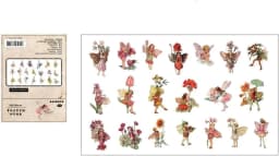 40 pcs/1lot kawaii Stationery Stickers Rabbit Diary Planner junk journal Decorative Scrapbooking DIY Craft Stickers