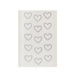 3D Star Heart Shaped Pearls Crystal Stickers Kids DIY Self Adhesive Jewel Crafts Sparkly Rhinestone Stationery Stickers Girls