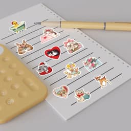 50PCS Aesthetic Pinterest Sticker Decoration Fashion Harajuku Laptop Luggage Creative Wall Bar Decor Streetwear Creative Sticker
