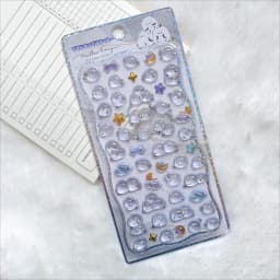 Relief animal 3D crystal stickers, DIY crafts, PVC cartoon animal stickers, decorative phone stickers