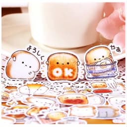 40pcs Creative Cute Self-made Bread Story/ Food Scrapbooking Stickers /Decorative Sticker /DIY Craft Photo Albums Kawaii