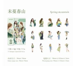 30pcs/1lot Kawaii Stationery Stickers White Lover Diary Decorative Mobile Stickers Scrapbooking DIY Craft Stickers
