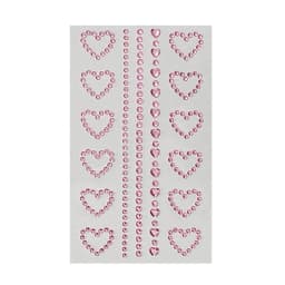 3D Star Heart Acrylic Crystal Stickers Kids DIY Decoration Self Adhesive Jewel Crafts Sparkly Rhinestone Stickers Girls Gifts
