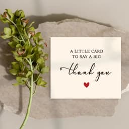 50 Pcs/pack Thank You Cards Business Card,Suitable for Business, Baby Shower, Wedding, Small Business, Graduation