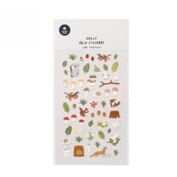 Korean Import Brand Suatelier Little Forest Animals Paper Sticker Scrapbooking Diy Journaling Diary Decor Stationery Sticker1188