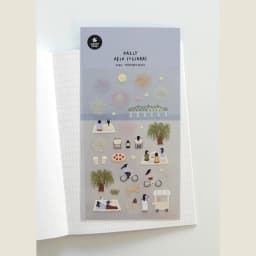 Korean Import Suatelier Midnight Picnic PVC Stickers Scrapbooking Diy Journal Diary Cute School Stationery Sticker School Gift