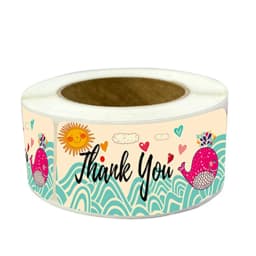 120pcs/roll Kraft Paper Thank You For Your Order Stickers 3x1 Inch Sealing Labels For Small Business Handmade Decor Stickers