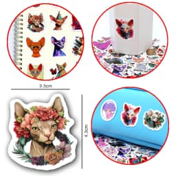 100p Cute Aesthetic Stationery School Office Supplies Sticker Kawaii Diary Decoration Lot Stickers Pack Korean Paper