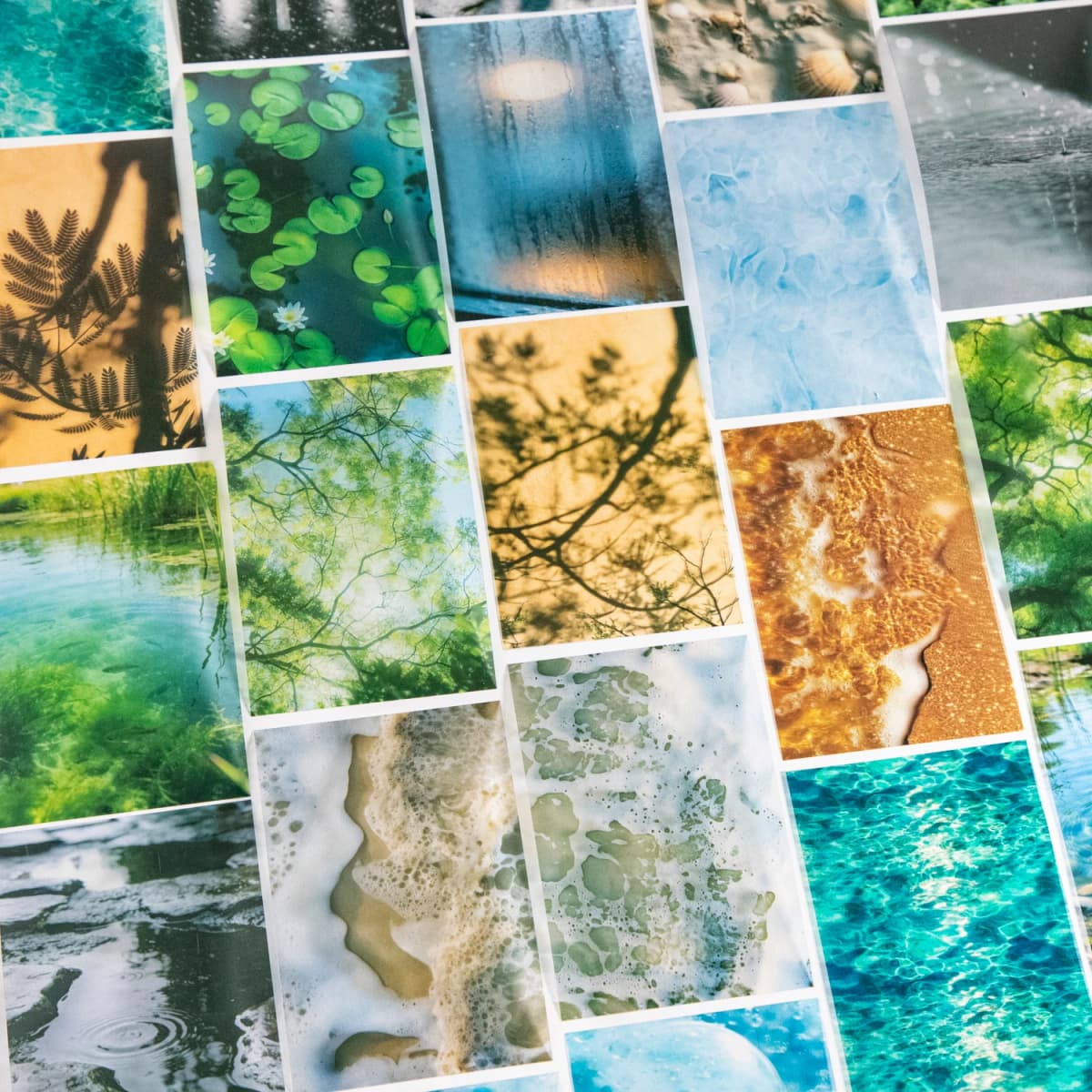 Journal GO 10pcs Summer Vibe Stickers for Photo Frame Scrapbook Decoration Summer Water Collage Junk Journal Card Craft Material