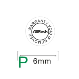 Factory Wholesale Warranty Seal Label Safety Protection Sticker Void If Seal Broken Damaged Shredded Paper Small Batch Custom