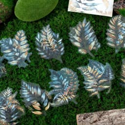 20pcs/1lot Kawaii Stationery Stickers The Green Fern Spring Collection Diary Decorative Stickers Scrapbooking Craft Stickers