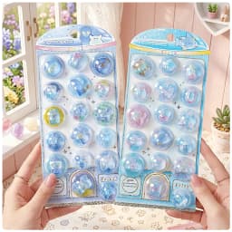 New Cartoon Capsules Shake 3D Relief Stickers Scrapbooking Diy Diary Decor Journaling Stationery Cute Stickers School Supplies