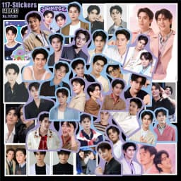 40PCS AouBoom Forcebook JimmySea Thai BL CP Stickers Waterproof Decals for Laptop Scrapbook Fans Collection Gift