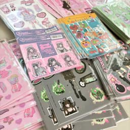 SKYSONIC BOBO Coral 1PC Decorative Stickers Sweet Girl Sub Korean DIY Sticker Journal Junk Agenda Stationery Suppliers