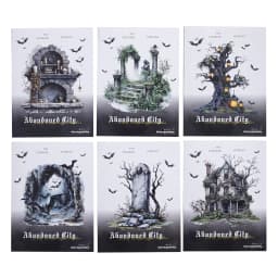 30pcs/1lot Kawaii Stationery Stickers Abandoned City Junk Journaling Decorative Mobile Scrapbooking for stickers Scrapbook