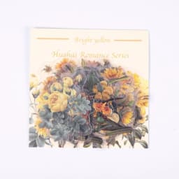 40 Pcs Vintage Waterproof Stickers Clear Sunflower Rose Flowers for Junk Journaling Scrapbooking Arts And Crafts